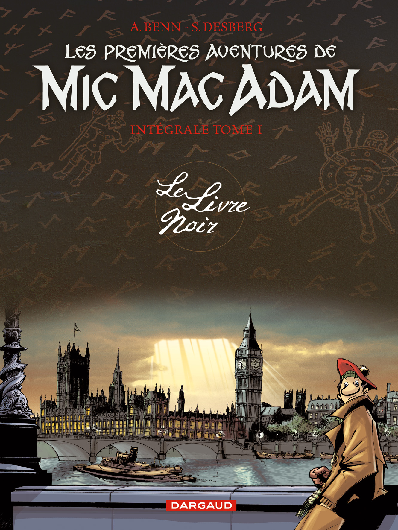 Les Premières Aventures de Mic Mac Adam - Intégrale – Tome 1 – Le Livre noir - couv