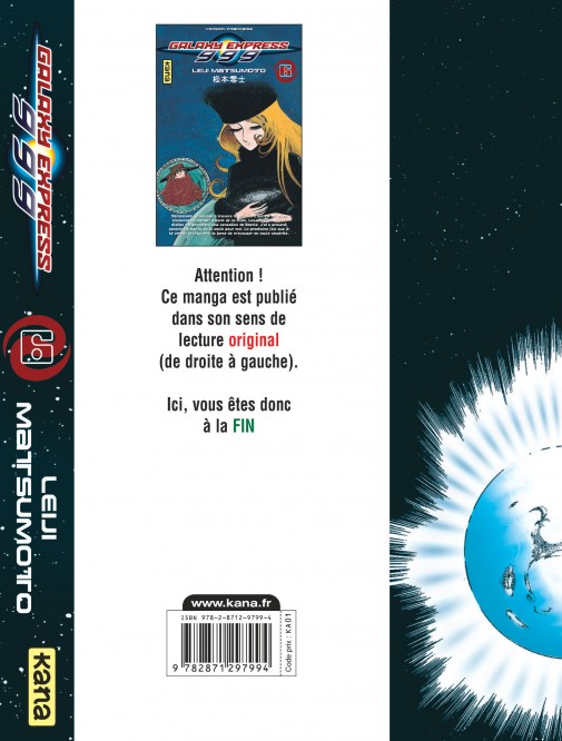 Galaxy Express 999 – Tome 6 - 4eme