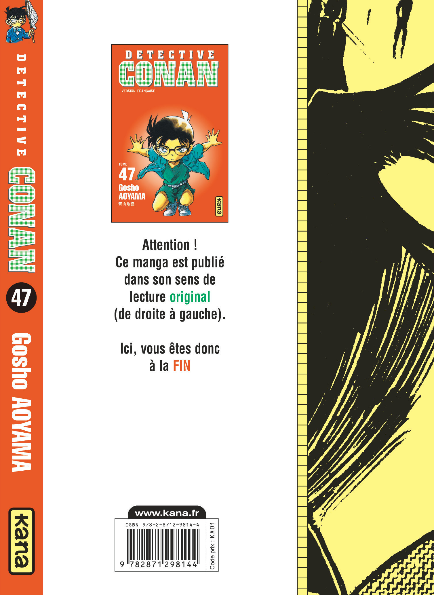 Détective Conan – Tome 47 - 4eme