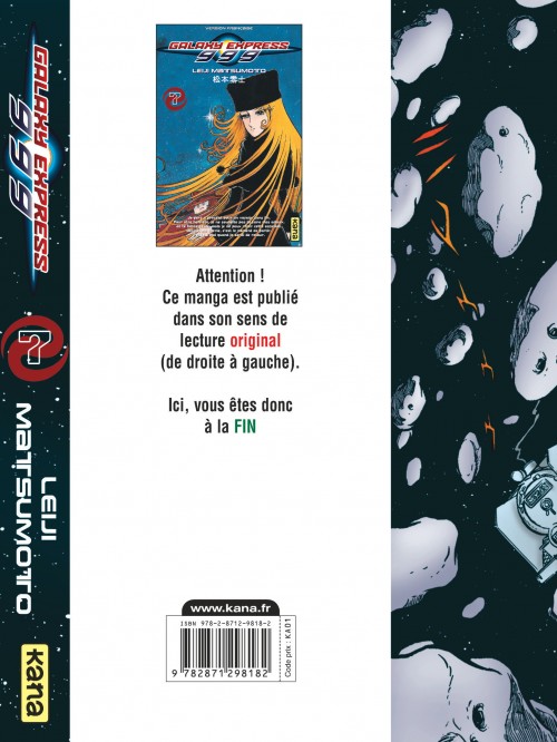 Galaxy Express 999 – Tome 7 - 4eme