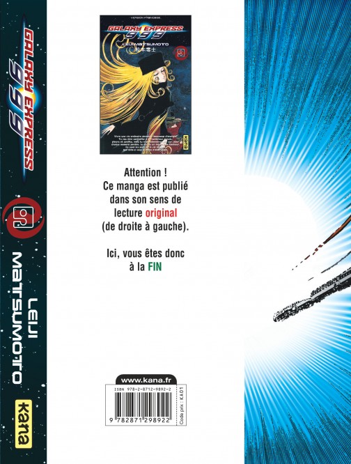 Galaxy Express 999 – Tome 9 - 4eme