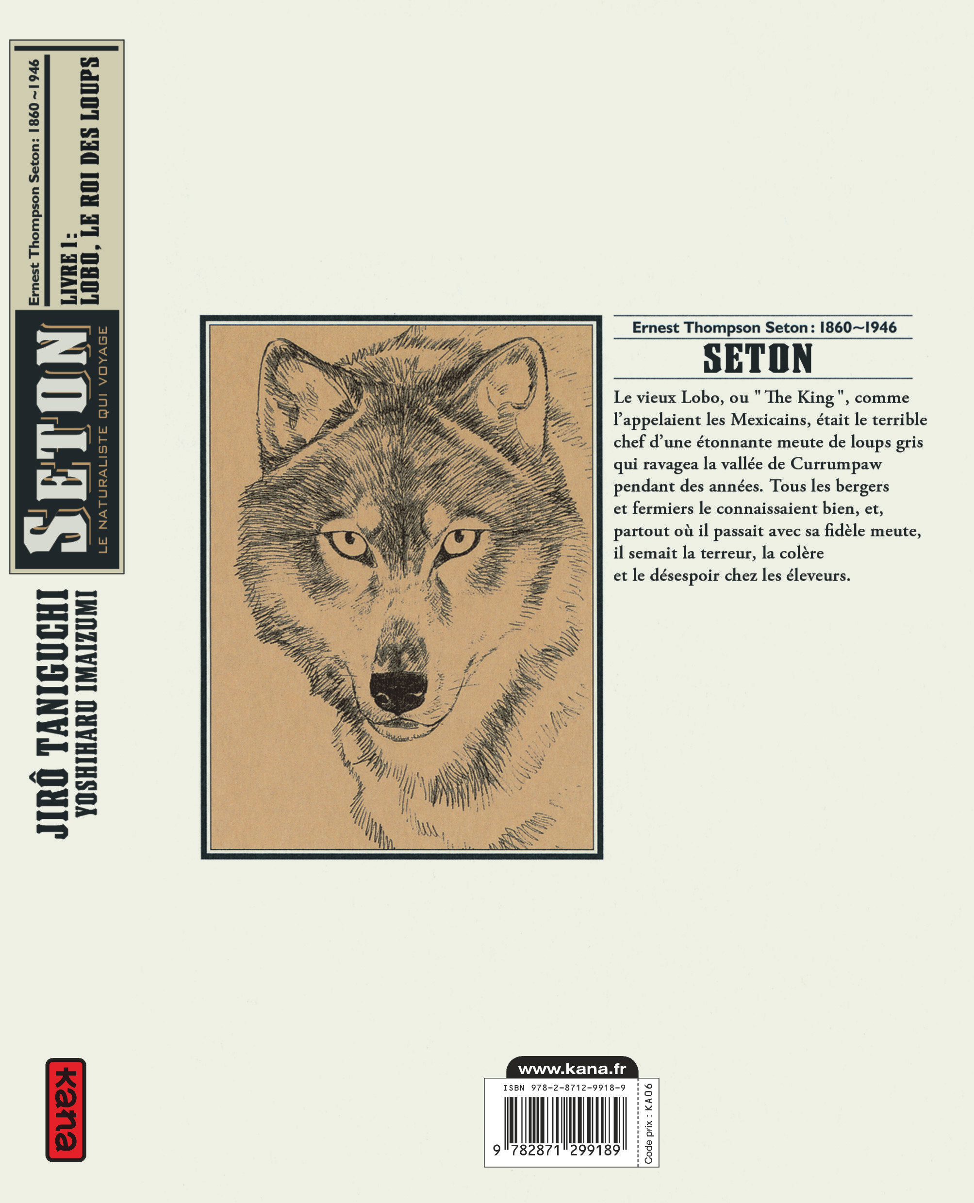 Seton T1 - Lobo, le roi des loups - 4eme