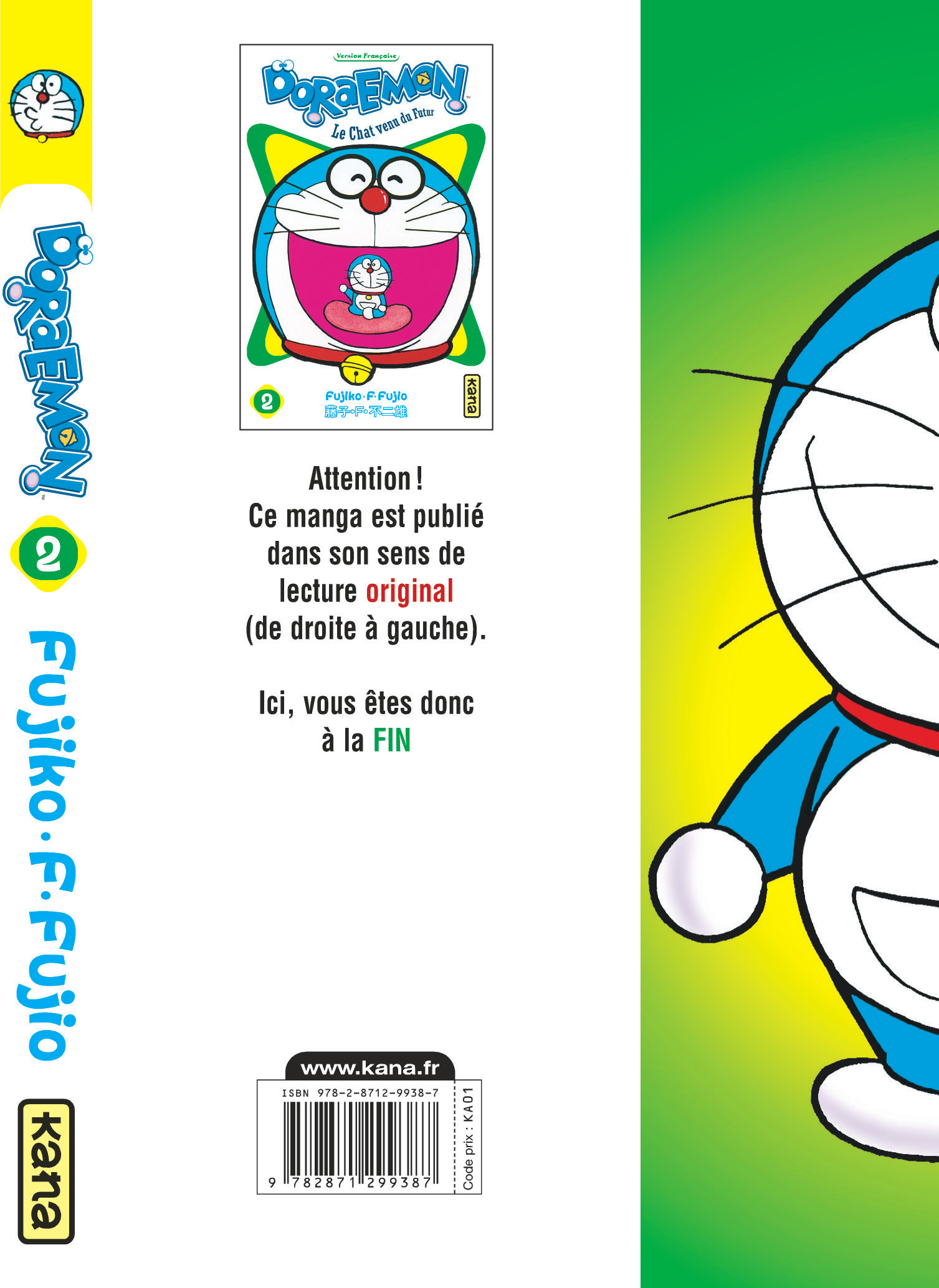 Doraemon – Tome 2 - 4eme
