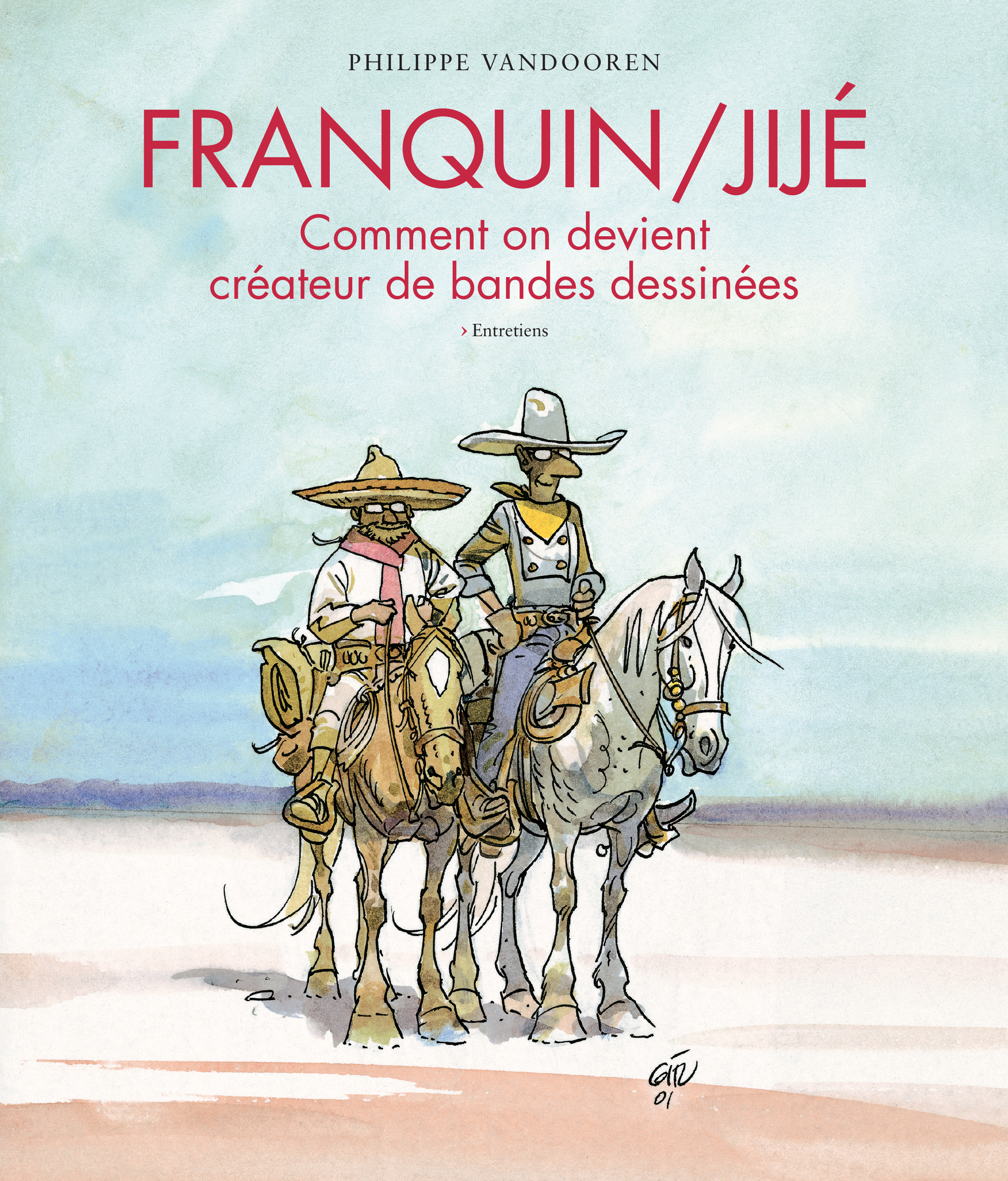 Franquin/Jijé – Comment on devient créateur de bandes dessinées - couv