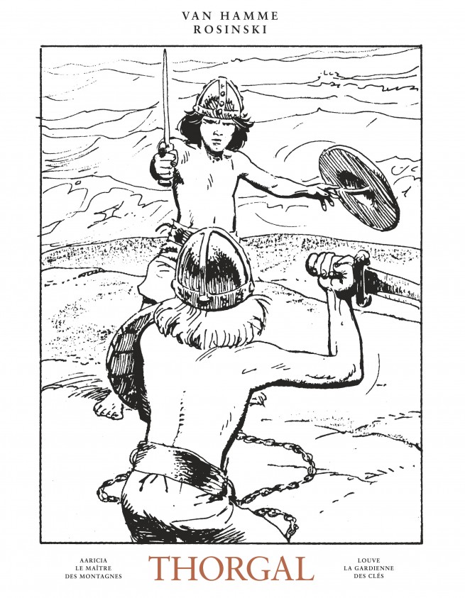 Intégrale Thorgal N/B volume 3