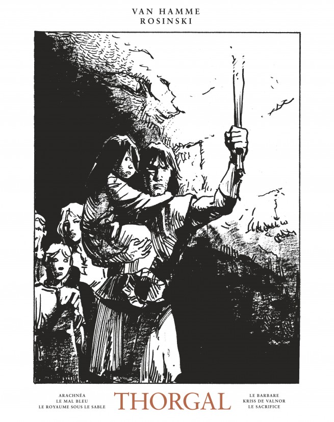 Intégrale Thorgal N/B volume 5