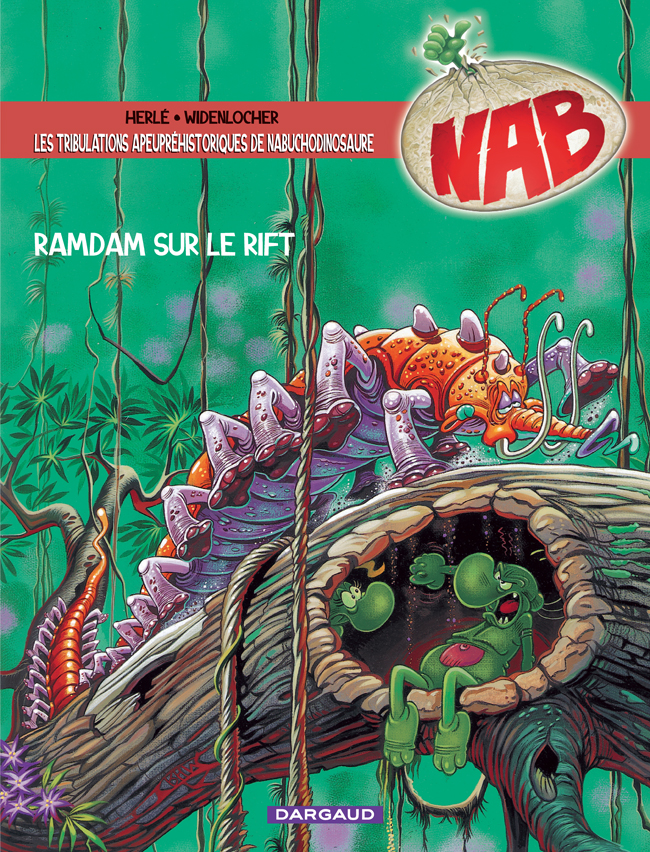 Les Tribulations apeupréhistoriques de Nabuchodinosaure – Tome 8 – Ramdam sur le rift - couv