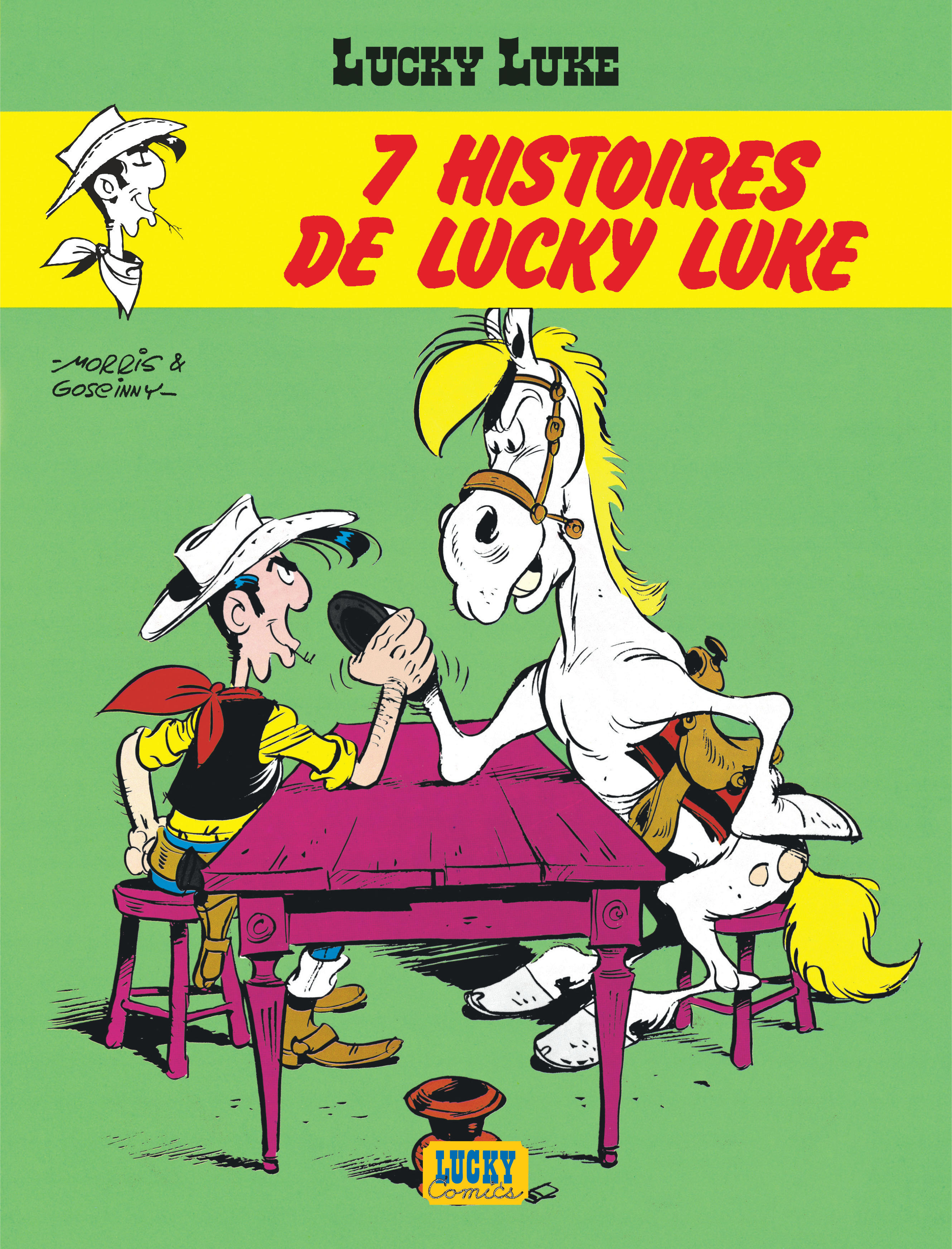 7 Histoires de Lucky Luke - couv