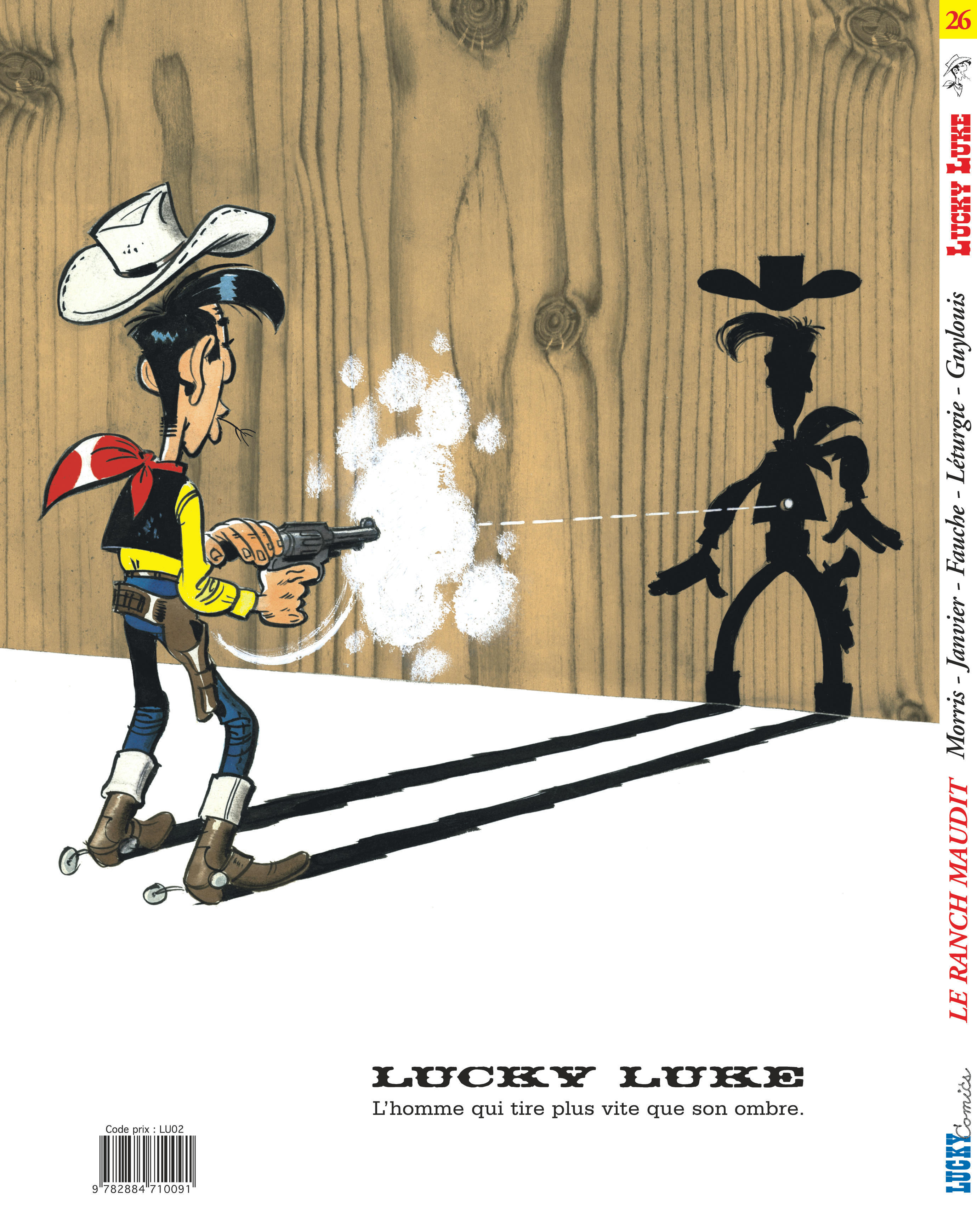Lucky Luke – Tome 26 – Le Ranch maudit - 4eme
