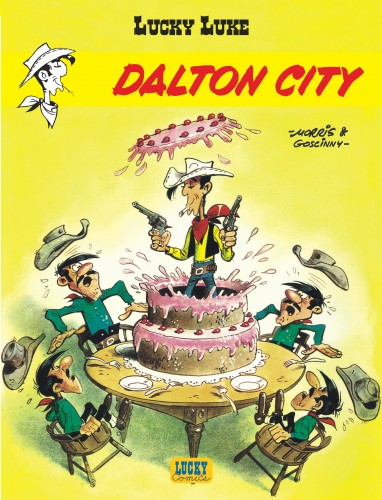 Lucky Luke – Tome 3 – Dalton city - couv