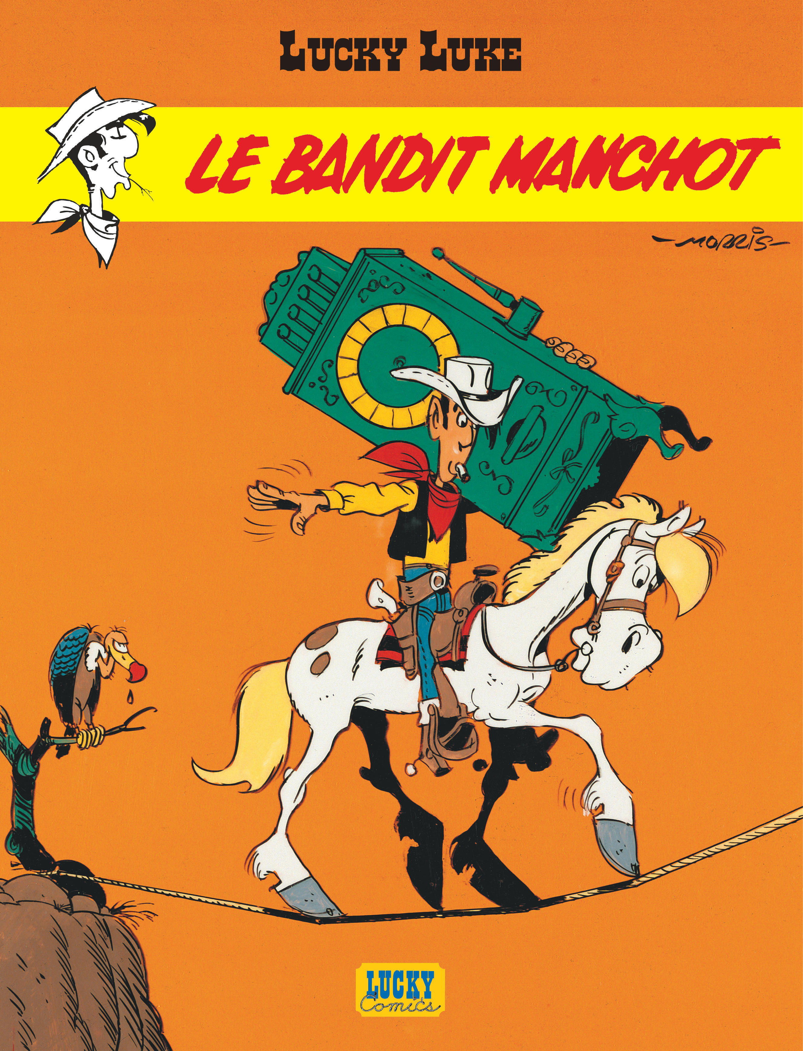 Lucky Luke – Tome 18 – Le Bandit manchot - couv