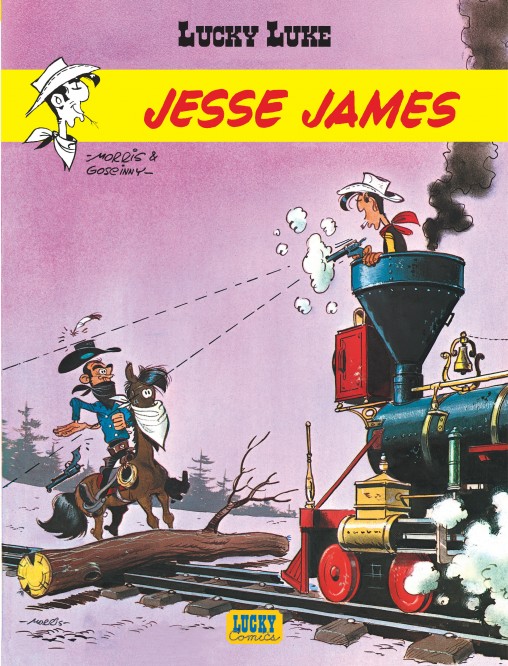 Lucky Luke – Tome 4 – Jesse James - couv