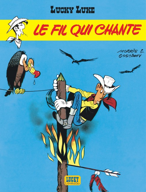 Lucky Luke – Tome 14 – Le Fil qui chante - couv