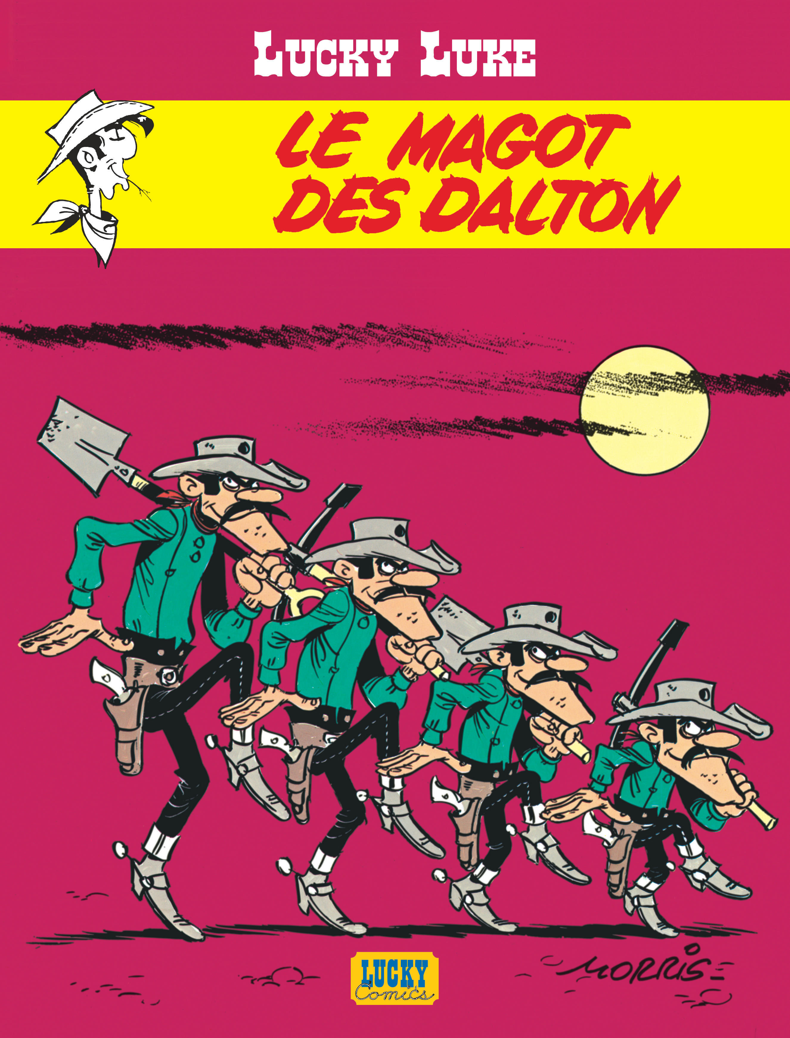 Lucky Luke – Tome 16 – Le Magot des Dalton - couv