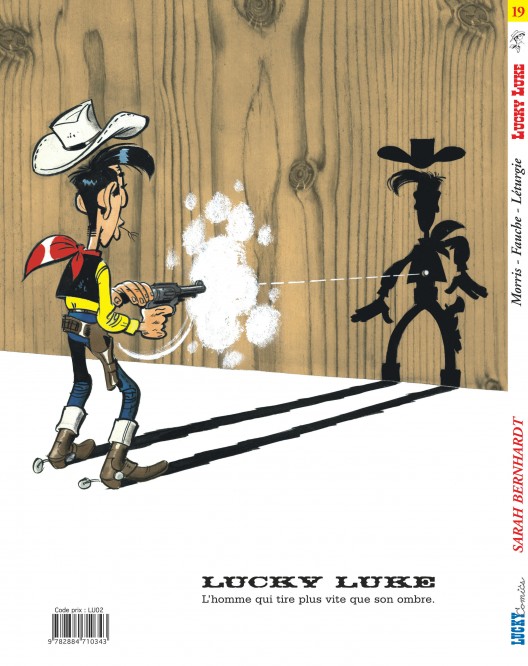 Lucky Luke – Tome 19 – Sarah Bernhardt - 4eme