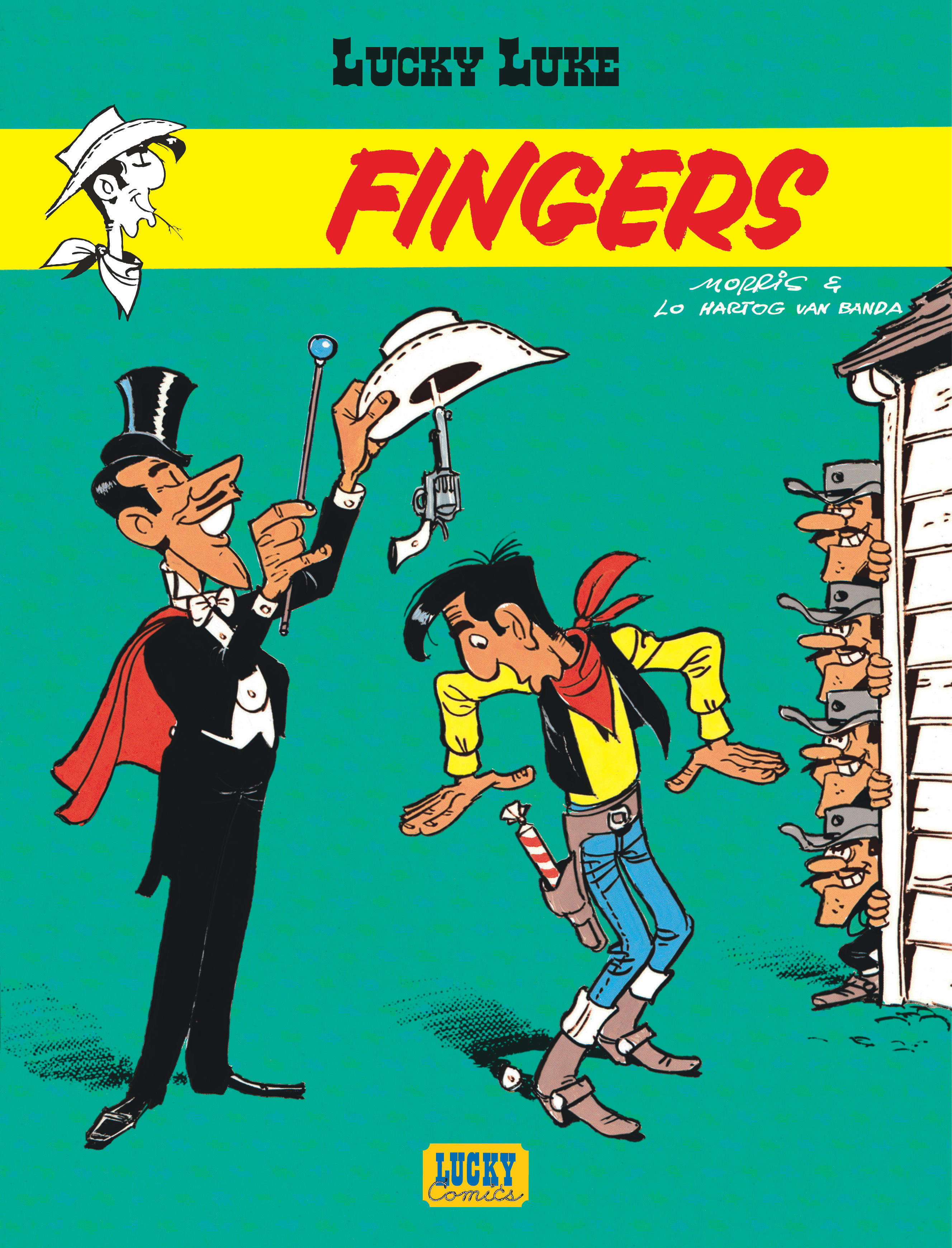 Lucky Luke – Tome 22 – Fingers - couv
