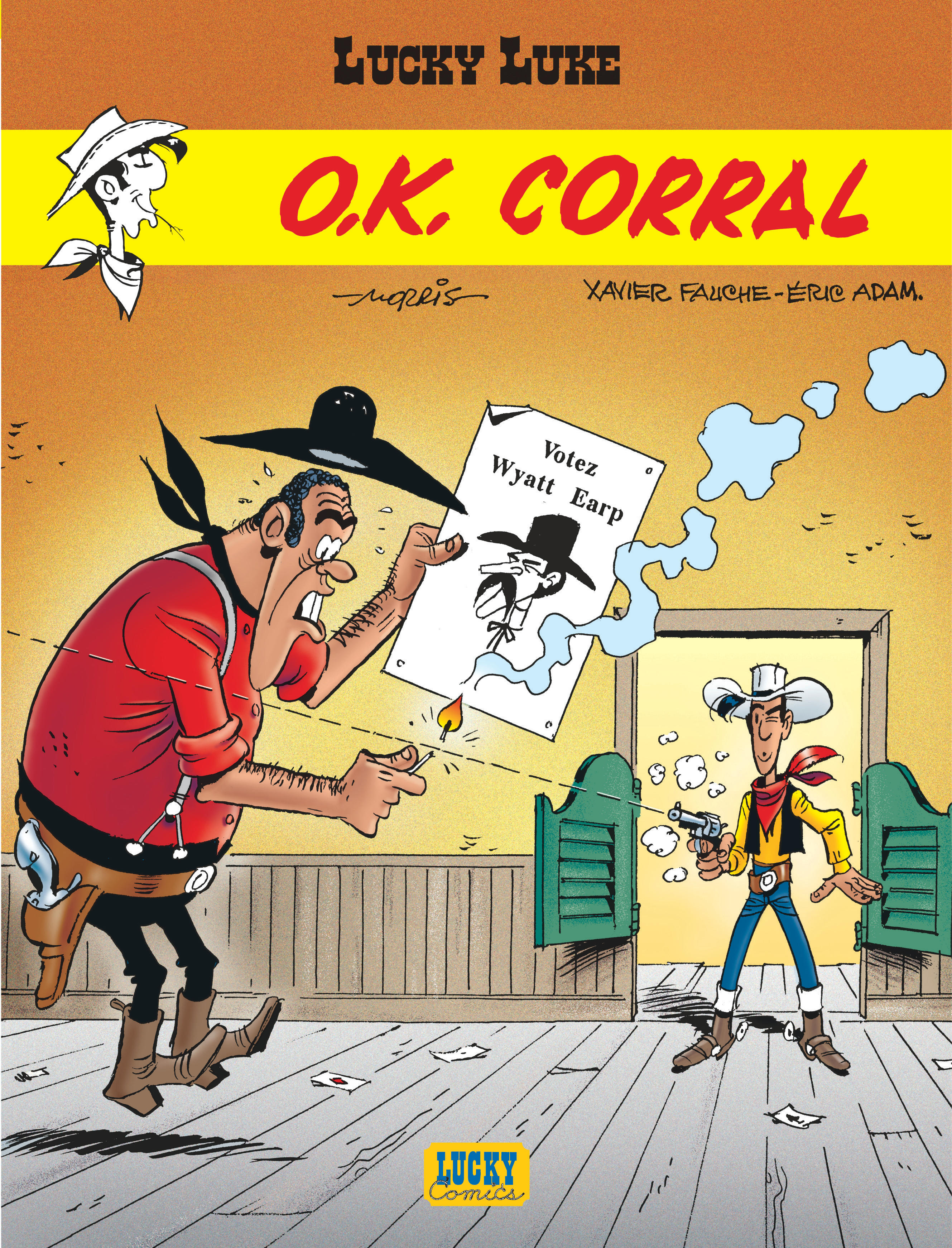 Lucky Luke – Tome 36 – O.K. Corral - couv