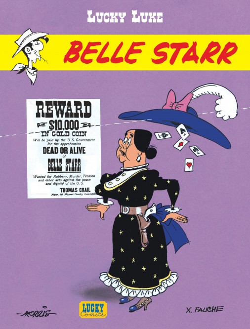 Lucky Luke – Tome 34 – Belle Starr - couv