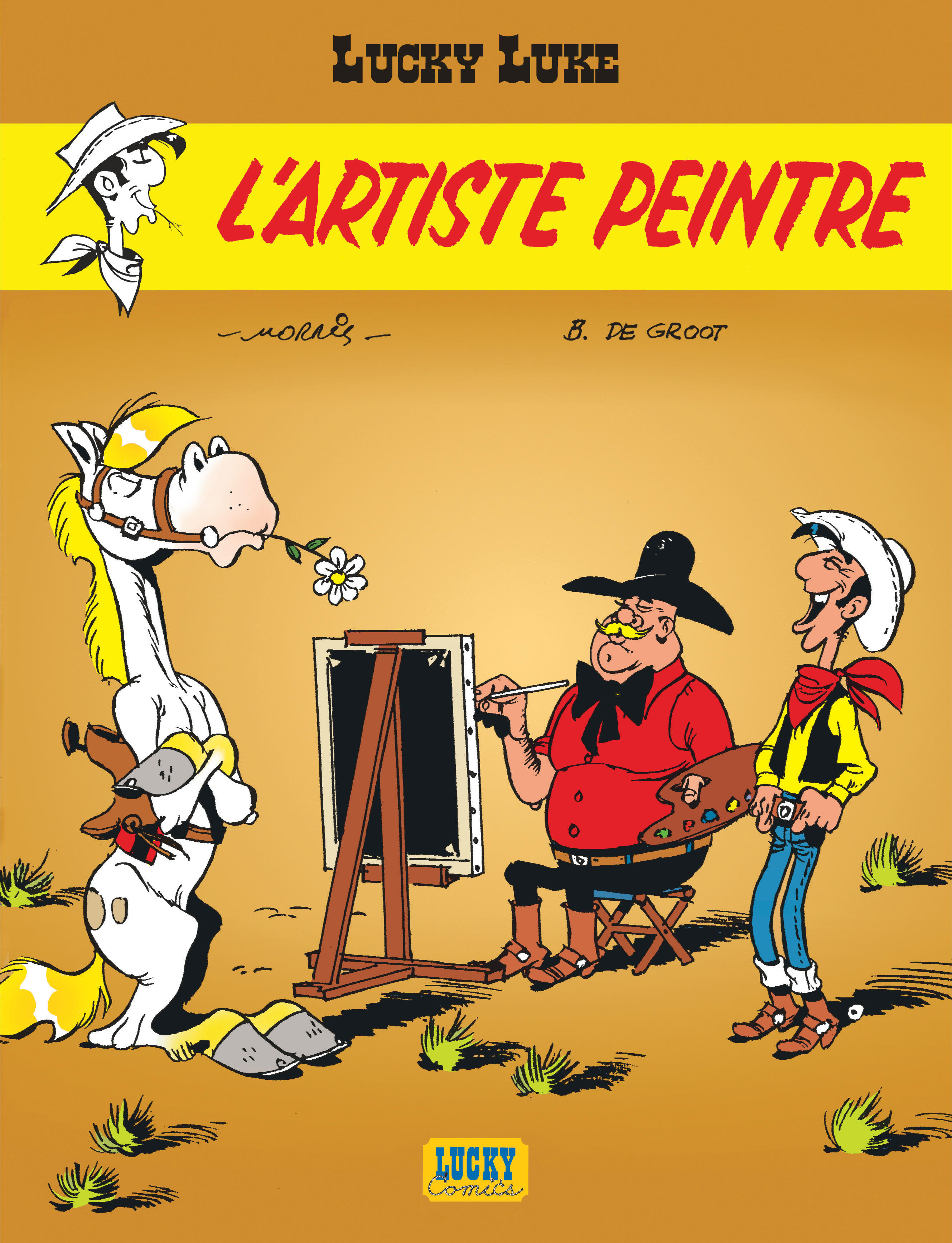 Lucky Luke – Tome 40 – L'Artiste peintre - couv