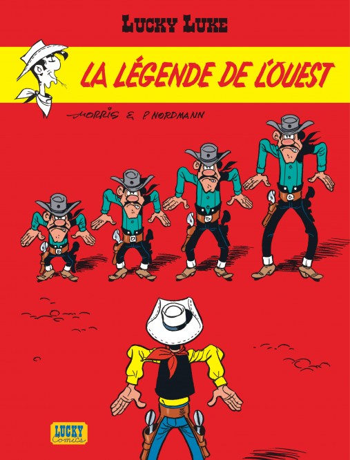 Lucky Luke – Tome 41 – La Légende de l'Ouest - couv