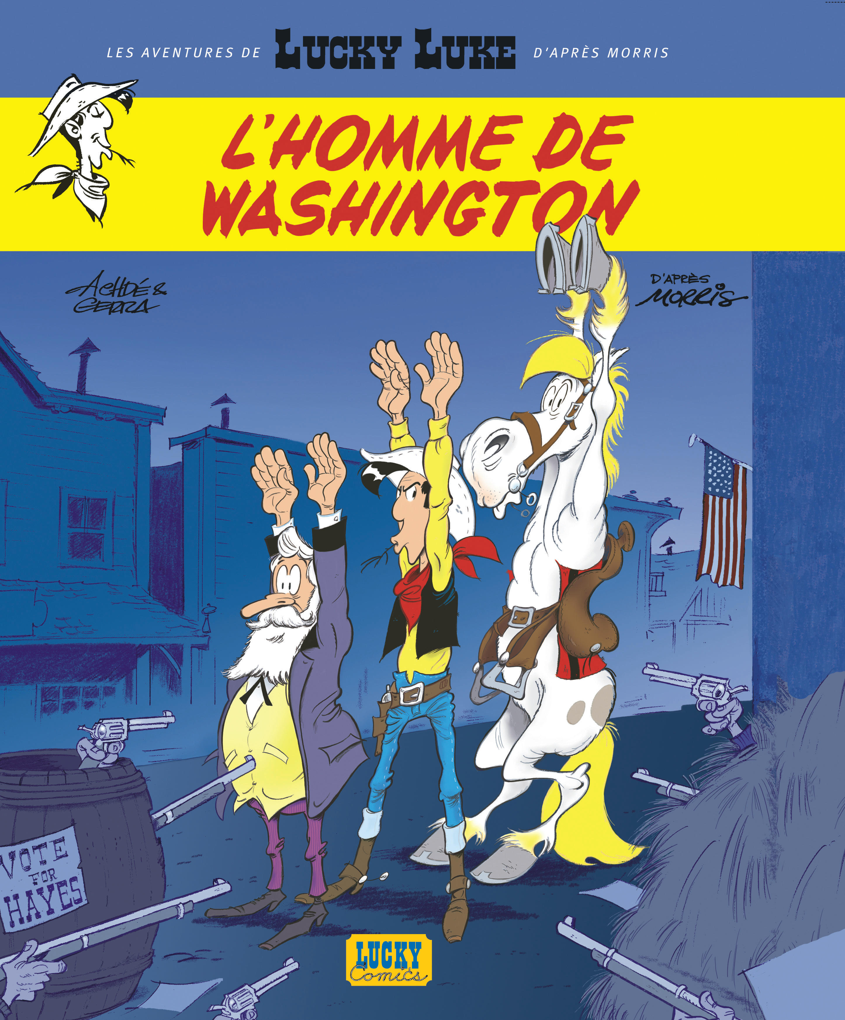 L'Homme de Washington - couv