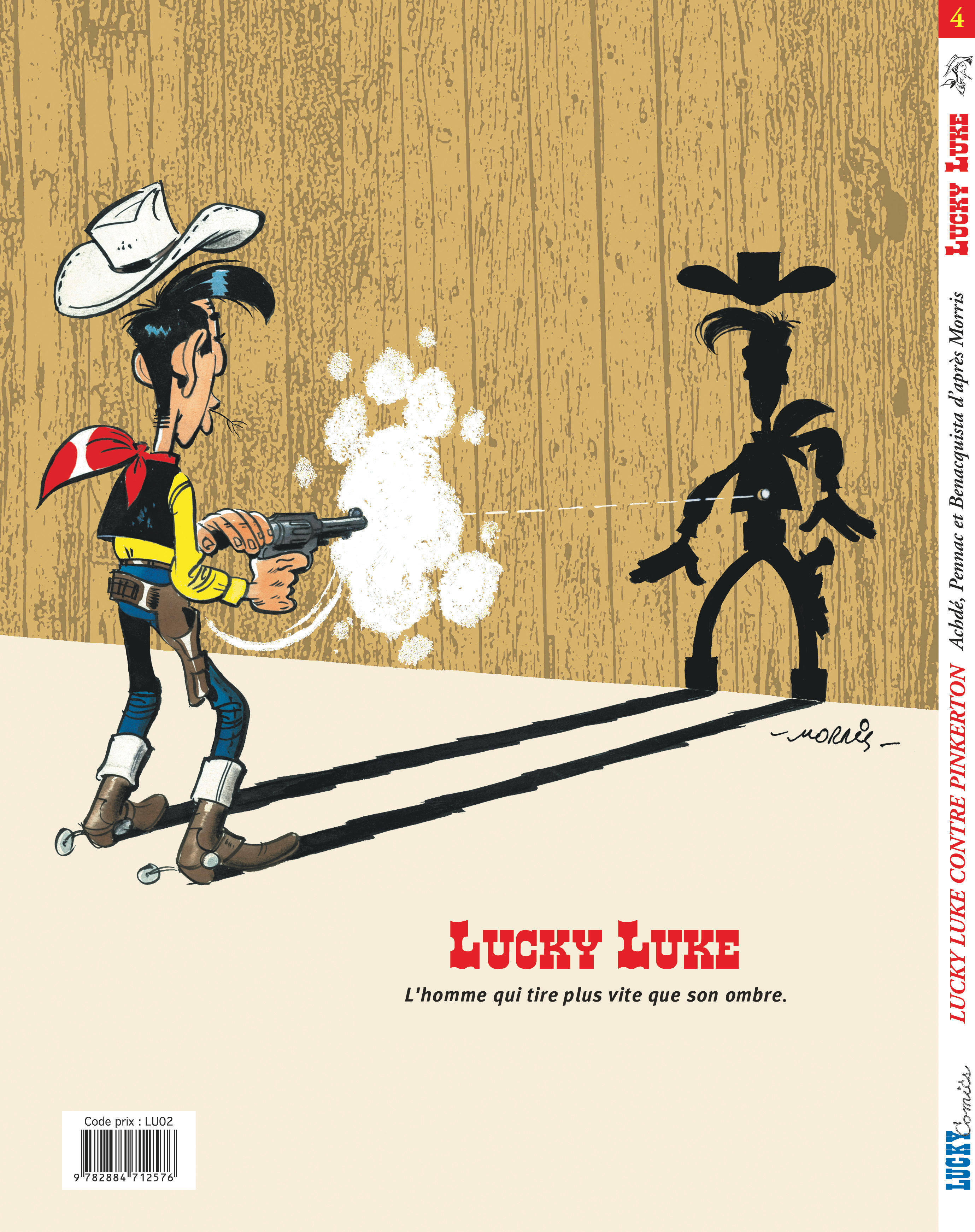 Les Aventures de Lucky Luke d'après Morris – Tome 4 – Lucky Luke contre Pinkerton - 4eme