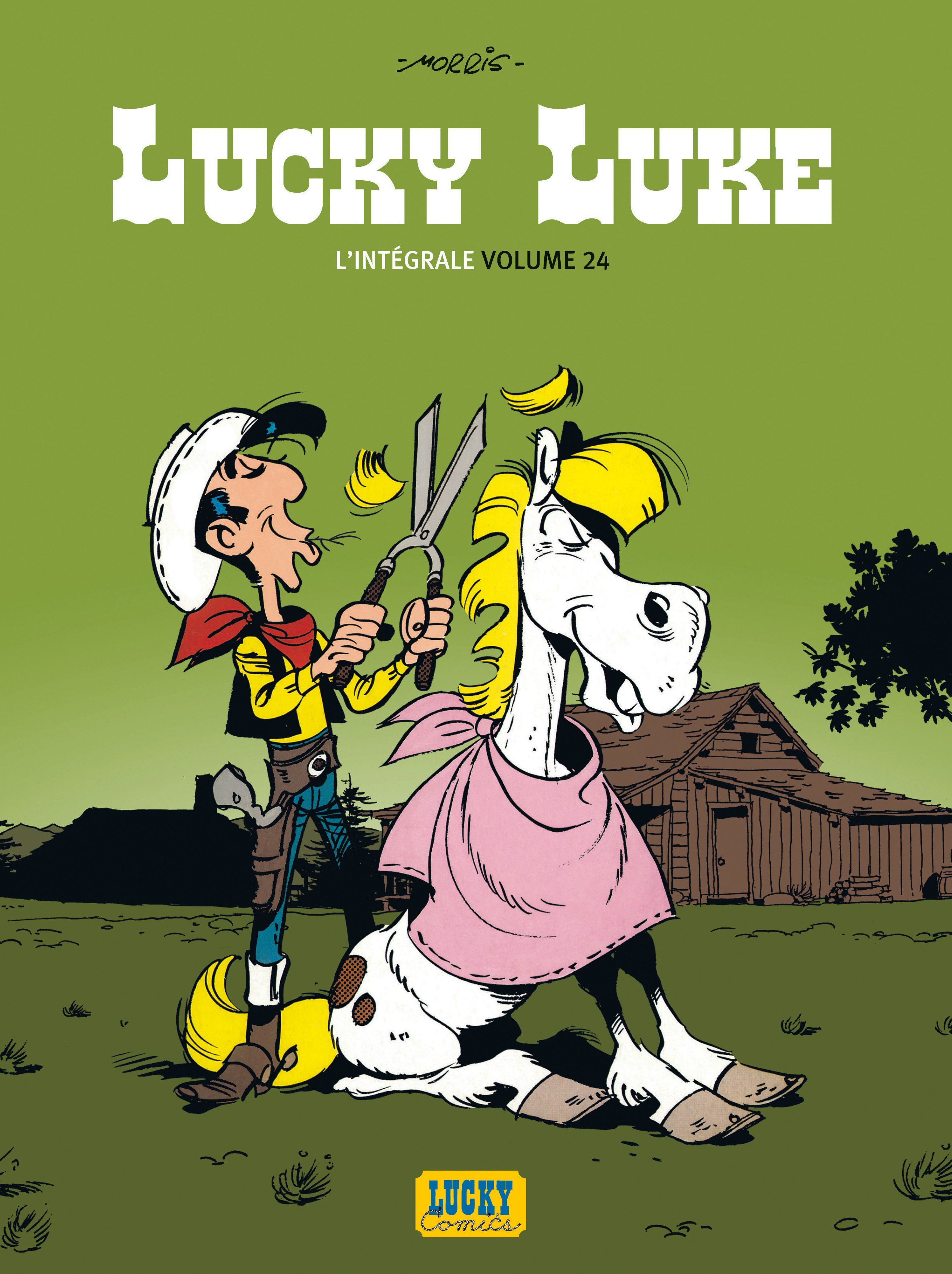 Lucky Luke Intégrale - tome 24 - couv