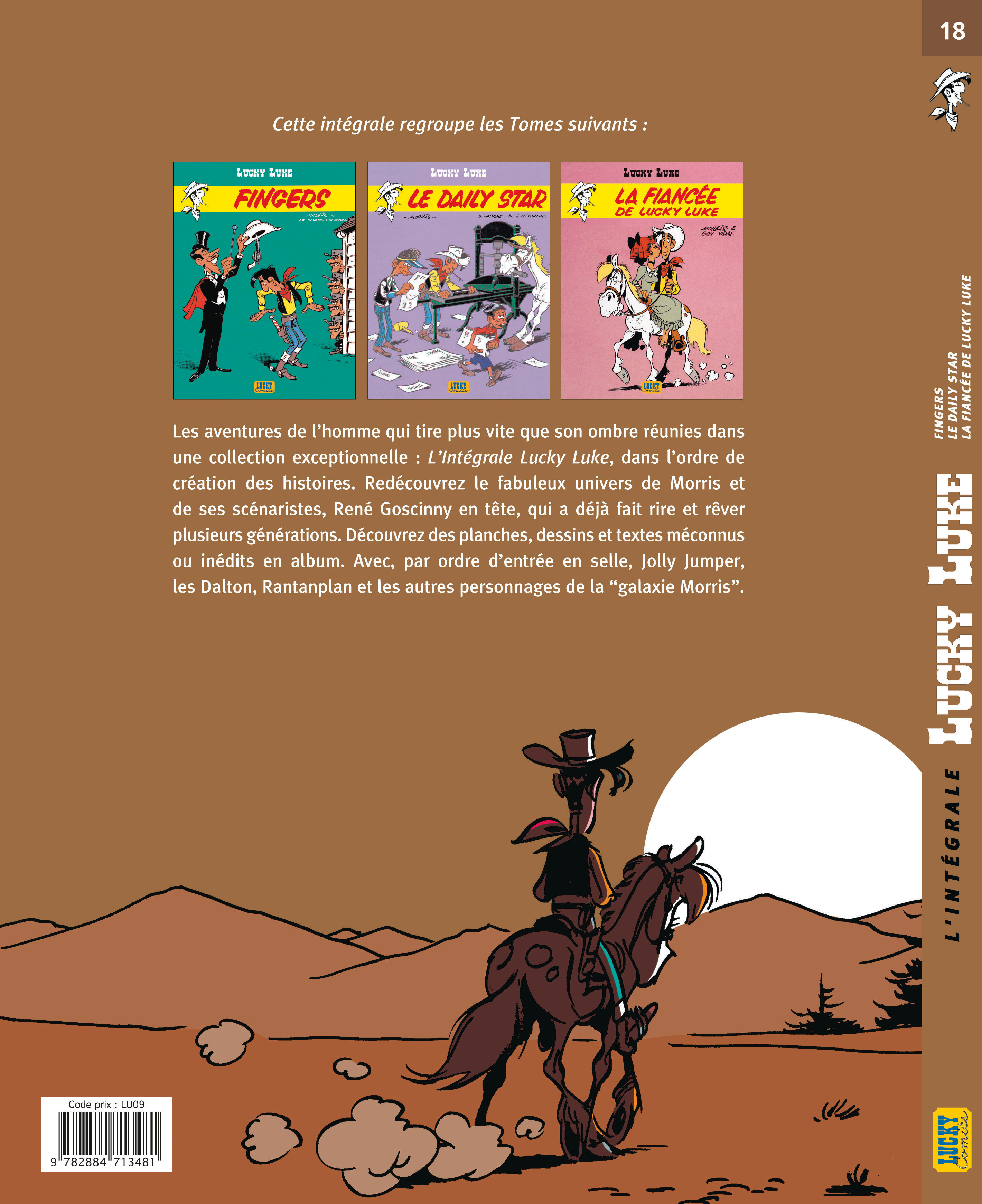 Lucky Luke Intégrale - tome 18 - 4eme