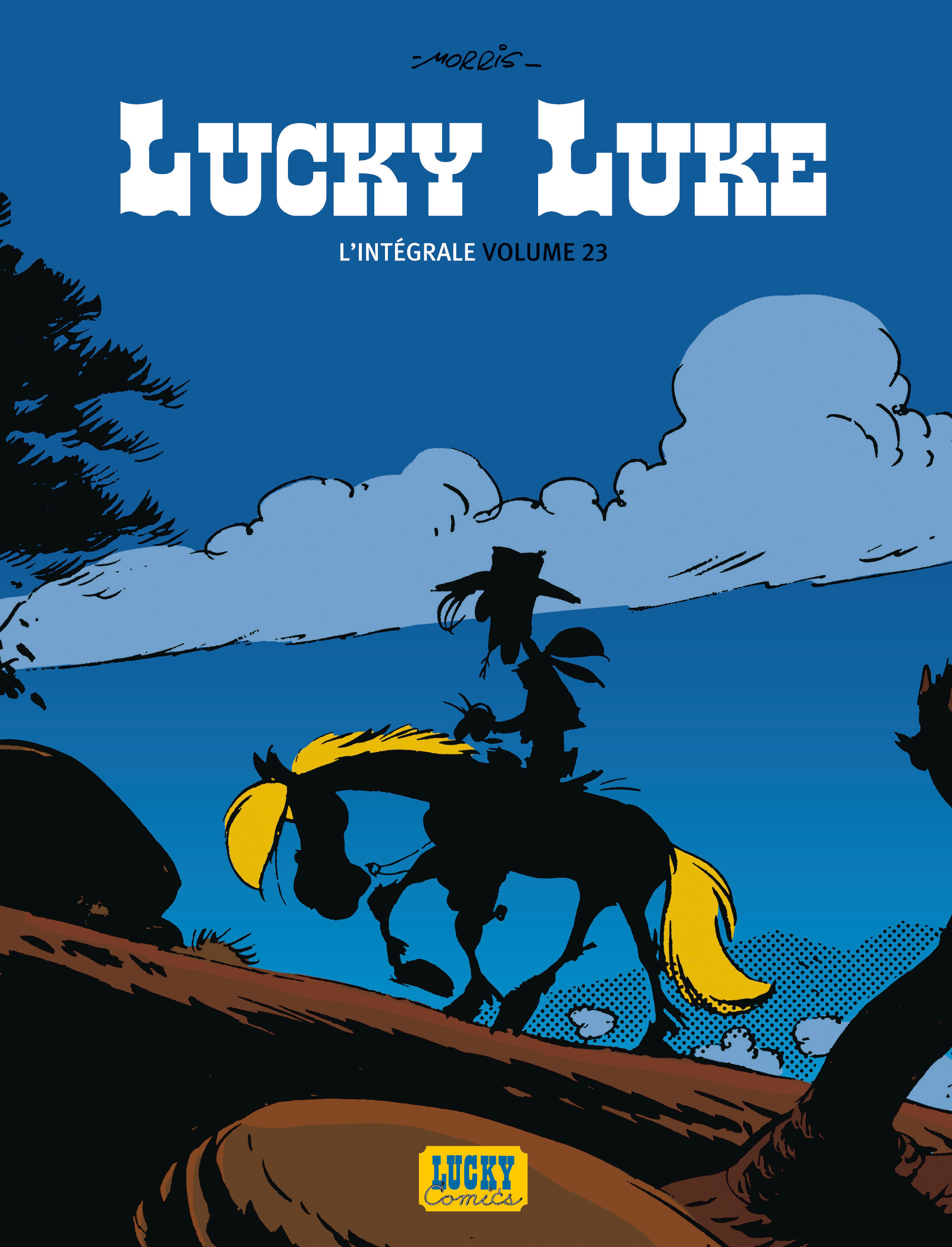 Lucky Luke Intégrale - tome 23 - couv