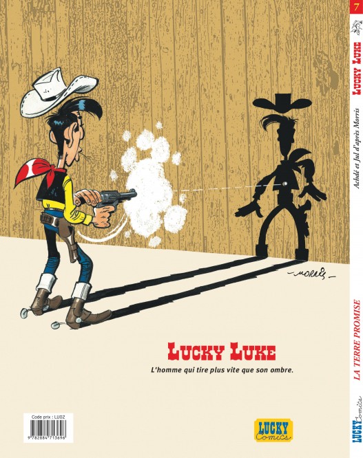 Les Aventures de Lucky Luke d'après Morris – Tome 7 – La Terre promise - 4eme