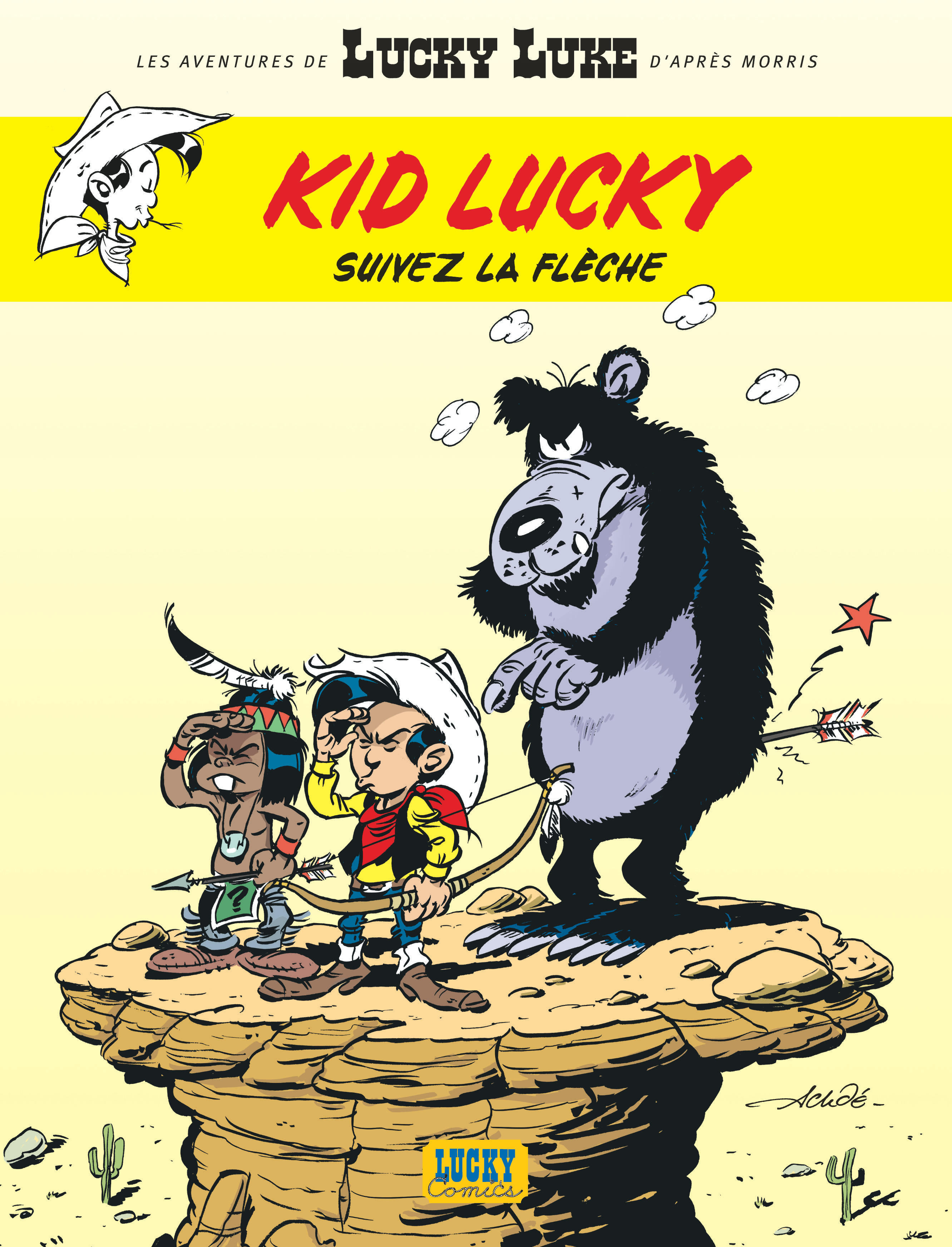 Les Aventures de Kid Lucky d'après Morris – Tome 4 – Suivez la flèche - couv