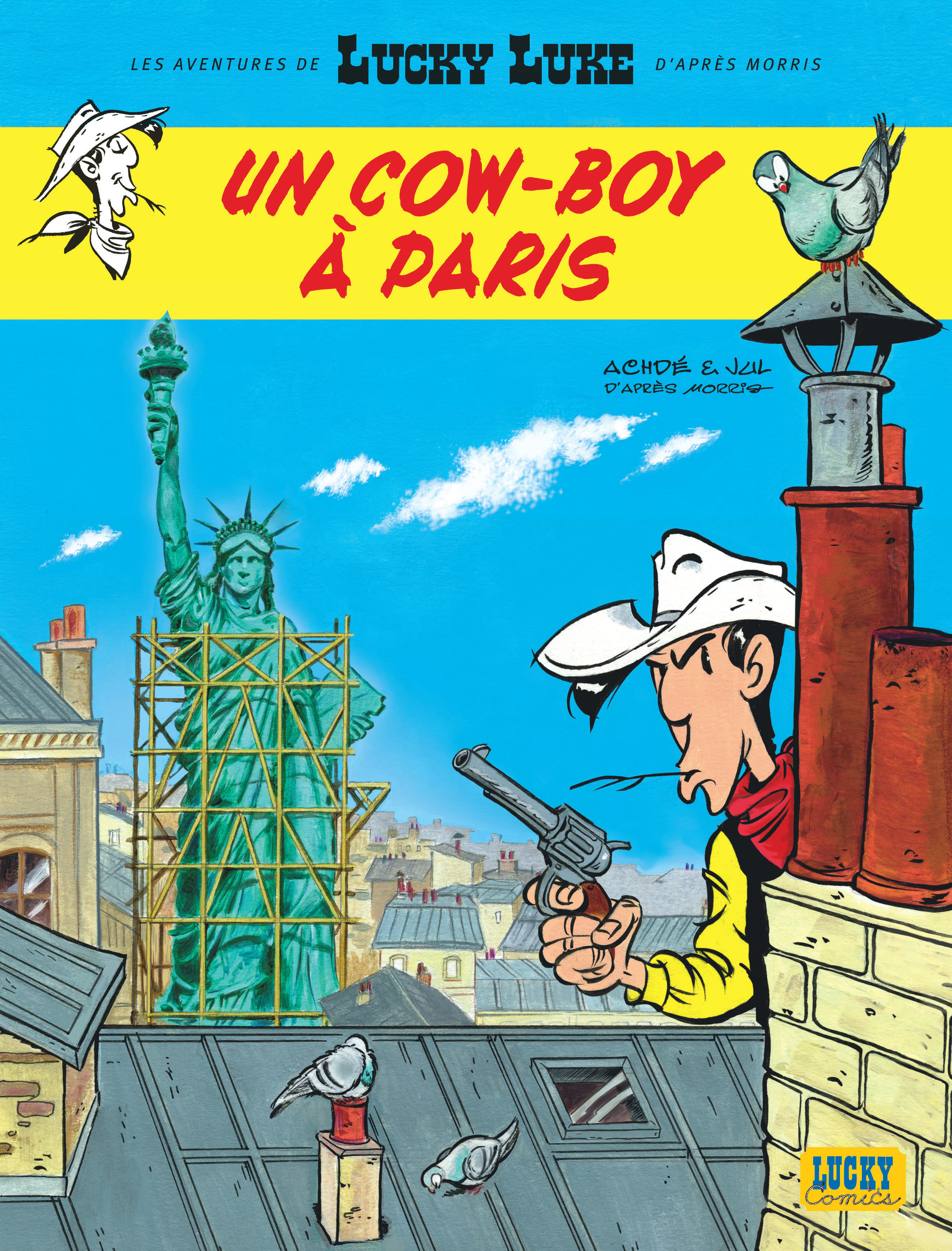 Un cow-boy à Paris - couv