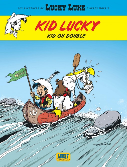 Les Aventures de Kid Lucky d'après Morris – Tome 5 – Kid ou double - couv