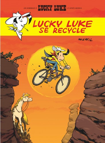Lucky Luke se recycle - couv