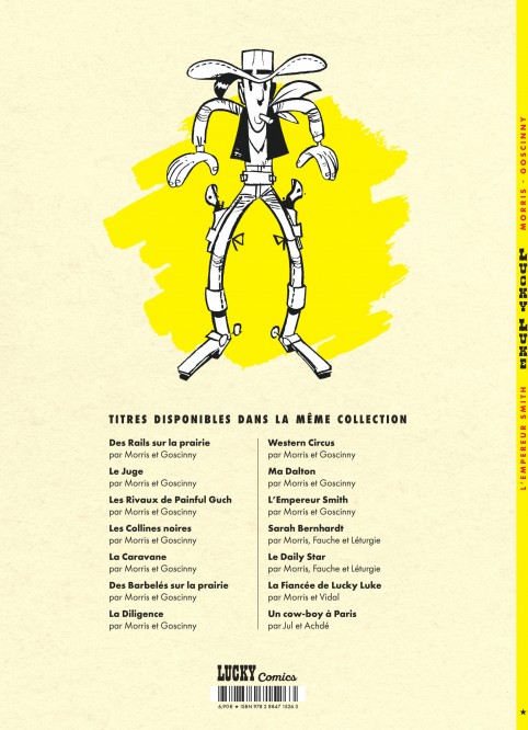 Lucky Luke – Tome 13 – L'Empereur Smith – Edition spéciale - 4eme