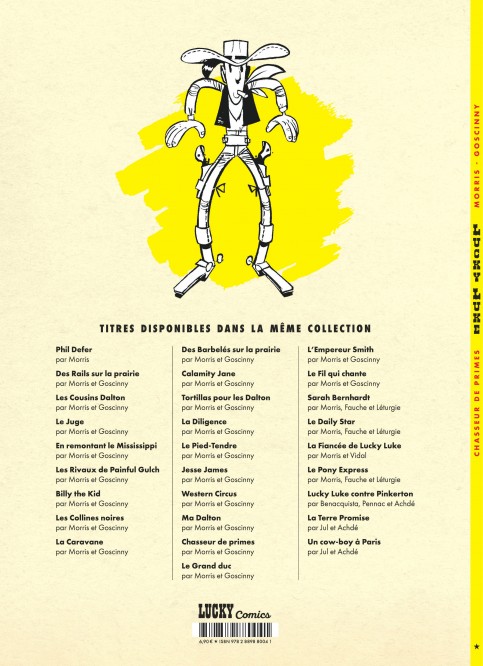 Lucky Luke – Tome 8 – Chasseur de primes – Edition spéciale - 4eme