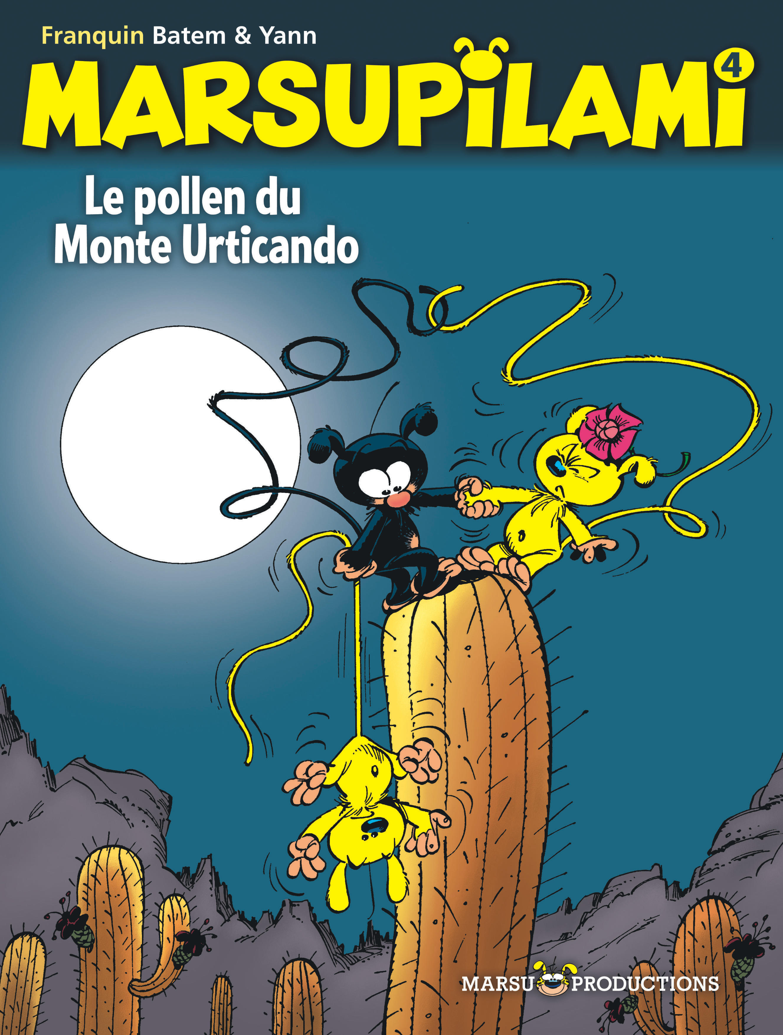 Marsupilami – Tome 4 – Le pollen du Monte Urticando - couv