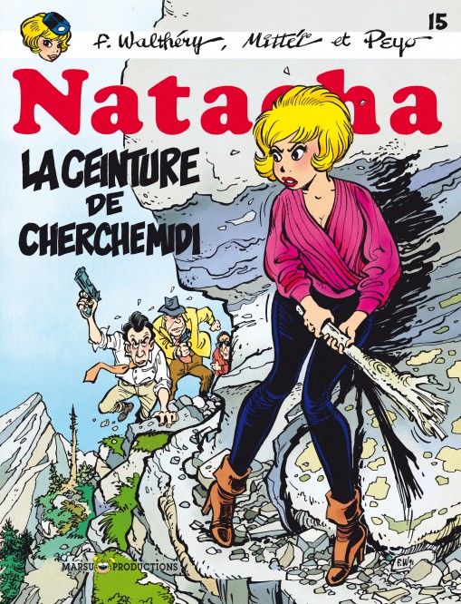 Natacha – Tome 15 – La ceinture de cherchemidi - couv