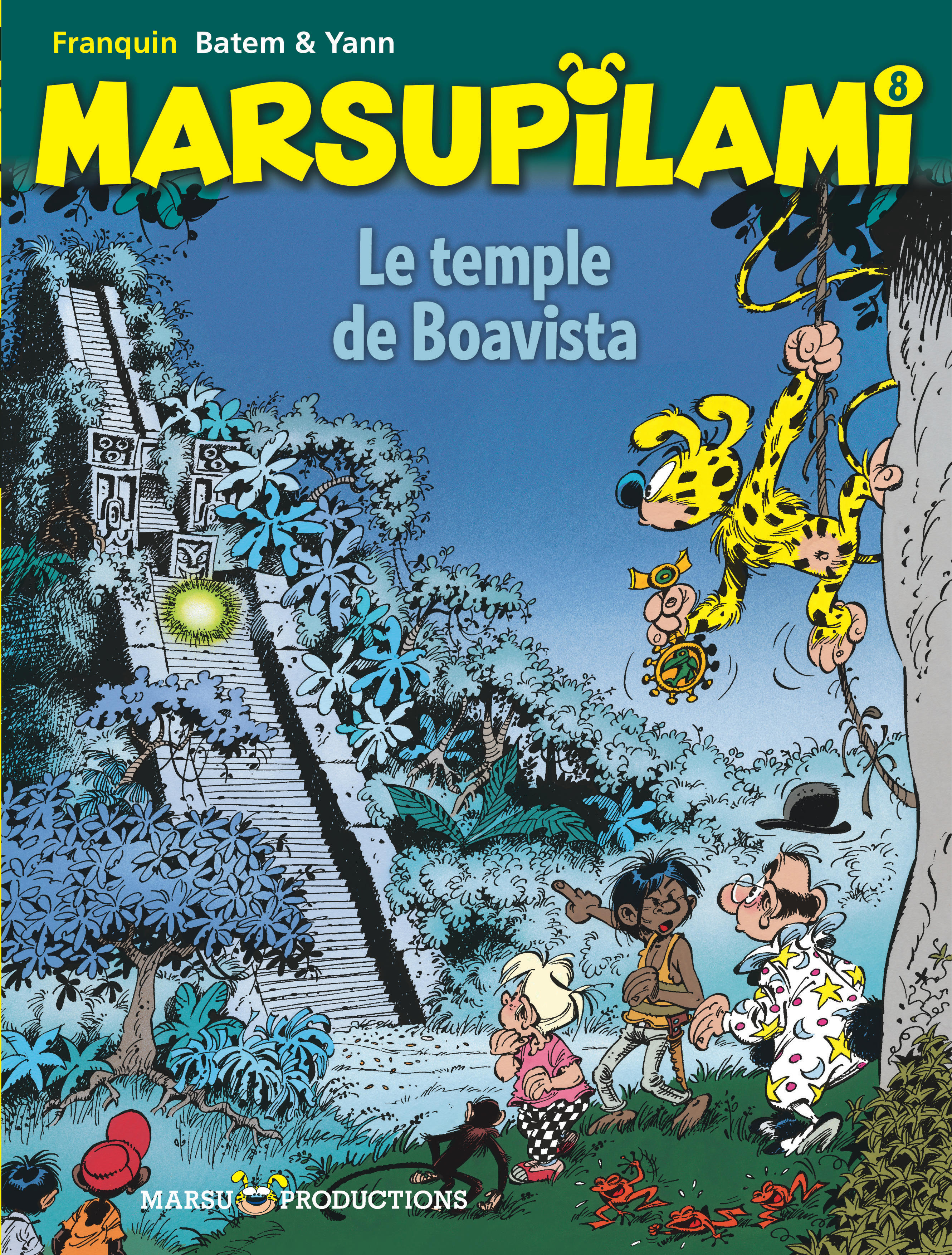 Marsupilami – Tome 8 – Le temple de Boavista - couv