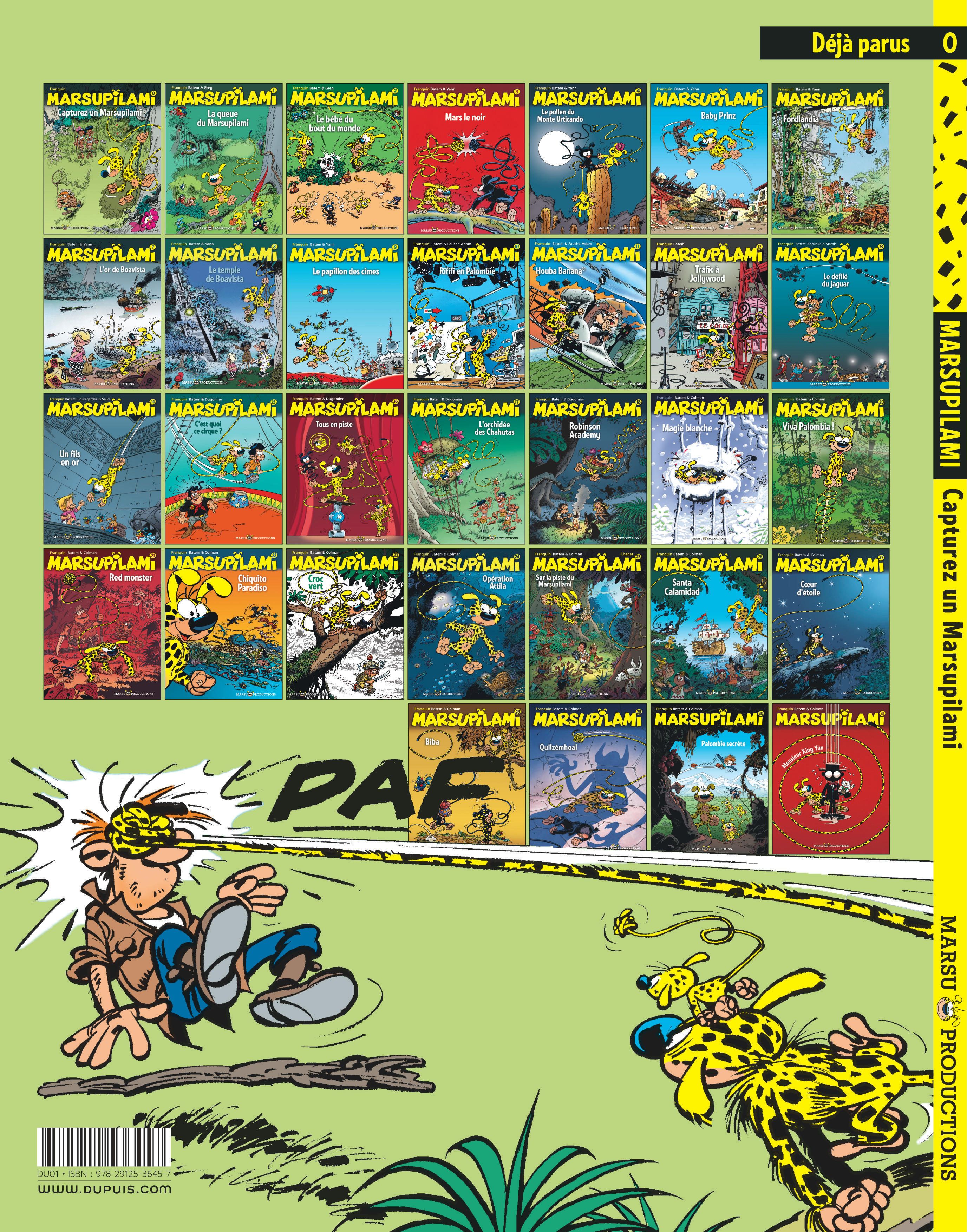 Capturez un Marsupilami ! - 4eme