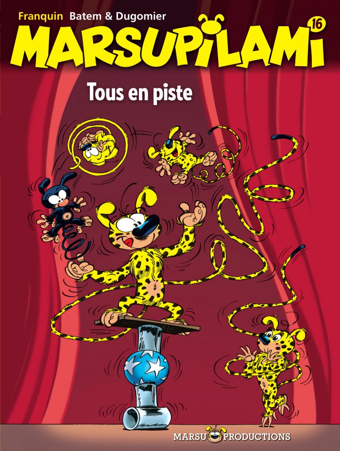 Marsupilami Tome 16 - Tous en piste
