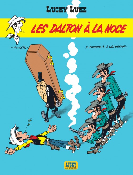 Lucky Luke – Tome 31 – Les Dalton à la noce - couv