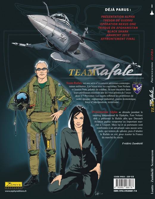 Team Rafale – Tome 1 – Présentation Alpha - 4eme