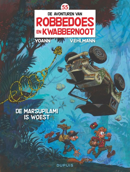 Robbedoes en Kwabbernoot Tome 55 - De Marsupilami is woest