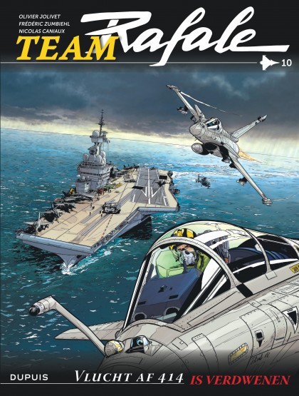 Team Rafale Tome 10 - Vlucht AF 414 is verdwenen