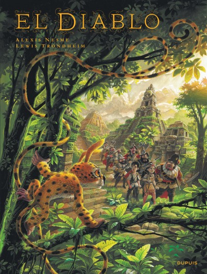 Marsupilami door - Marsu door Nesme & Trondheim El diablo