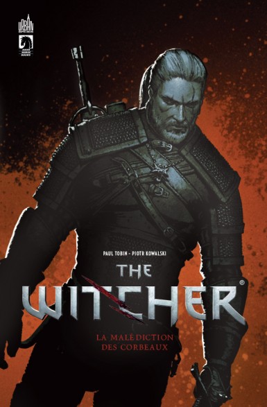 Couverture : The witcher, tome 1 : La malédiction des corbeaux