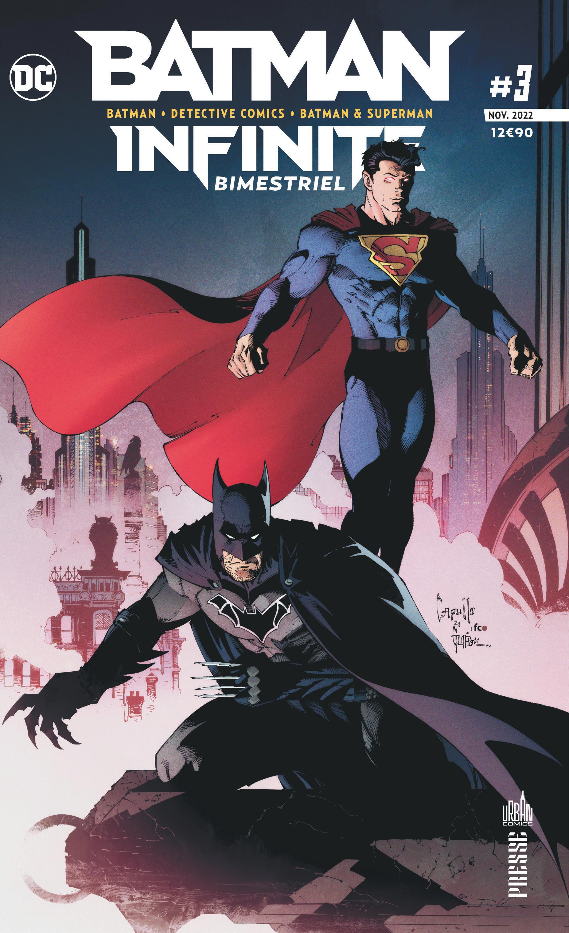 Batman Bimestriel Infinite #3 - couv