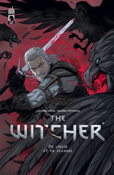 Couverture : The witcher, tome 2 : De chair et de flamme