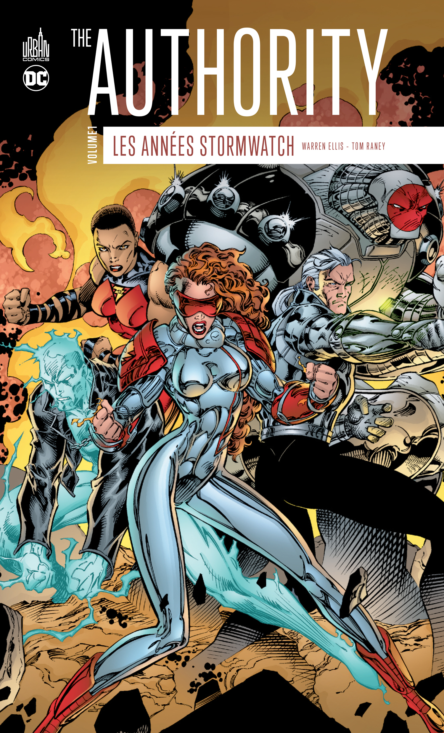 The authority : Les années Stormwatch – Tome 1 - couv